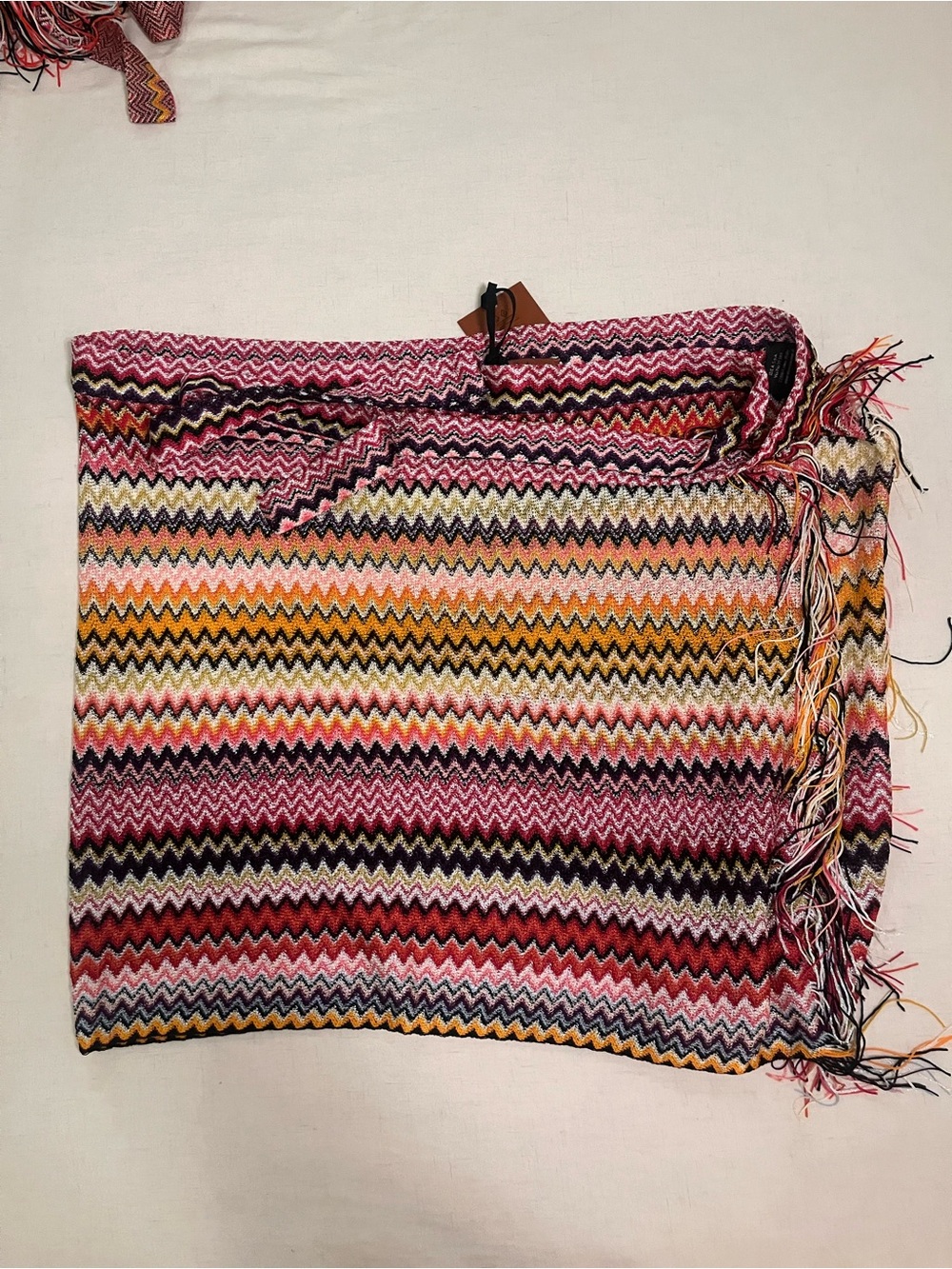 Missoni Mare Multicolor Chevron Beach Swimwear - Picture 3 of 9